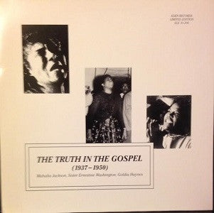 Various : The Truth In The Gospel (1937-1950) (LP, Comp, Ltd, RM)