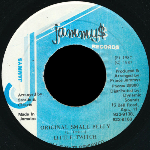 Little Twitch : Original Small Belly (7")