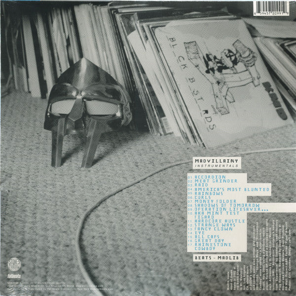 Madvillain : Madvillainy Instrumentals (2xLP, Album, M/Print, RE)