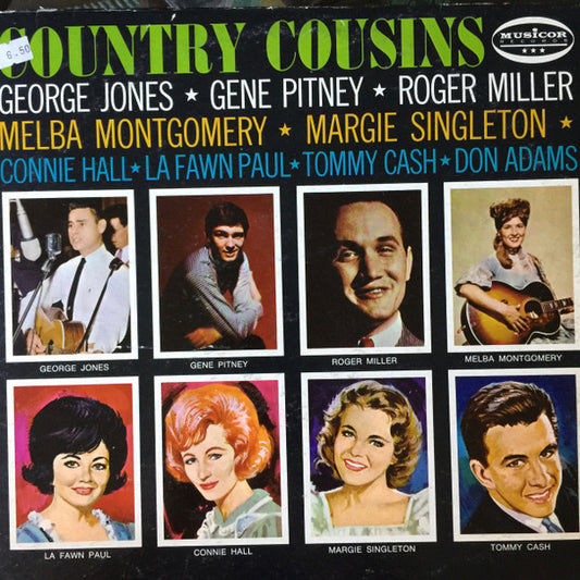 Various : Country Cousins (LP, Album, Comp, Mono)