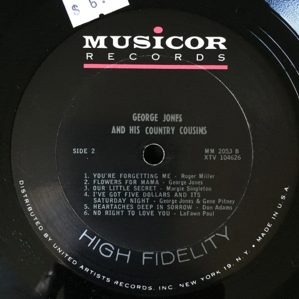 Various : Country Cousins (LP, Album, Comp, Mono)