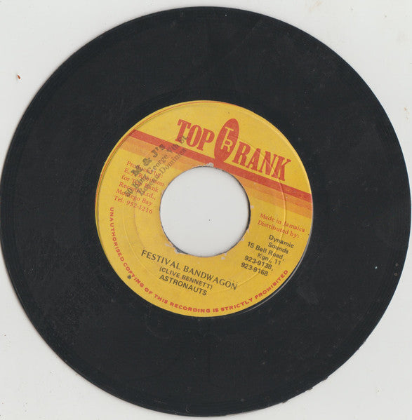 The Astronauts : Festival Bandwagon / Version (7")