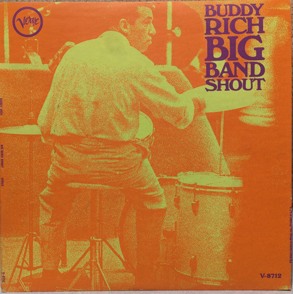 Buddy Rich And His Orchestra : Big Band Shout: Buddy Rich And His Orchestra Play Count Basie (LP, Album, Mono, Promo, RE)