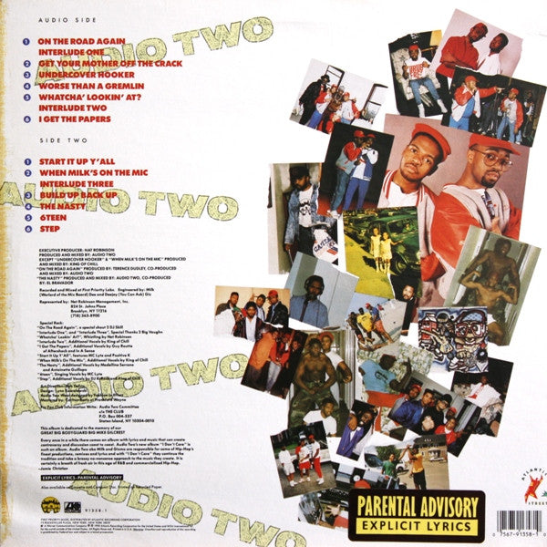 Audio Two : I Don't Care (The Album) (LP, Album)