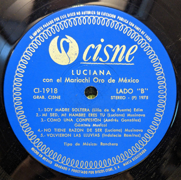 Luciana (15) : Soy Madre Soltera (LP, Album)