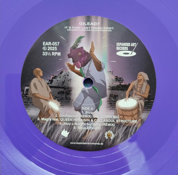 Gilead7 : It's That Last Finish First: Seldom To Never Heard Rarities (LP, Album, Ltd, Num, Pur)
