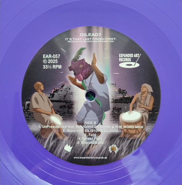 Gilead7 : It's That Last Finish First: Seldom To Never Heard Rarities (LP, Album, Ltd, Num, Pur)