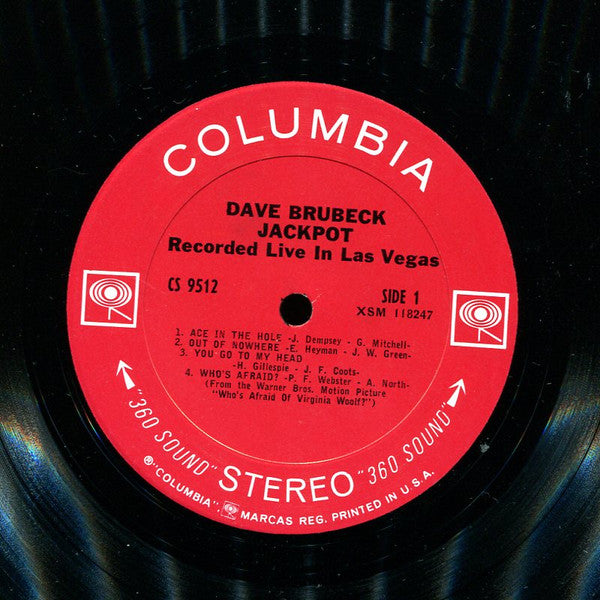Dave Brubeck : Jackpot (LP, Album, Ter)