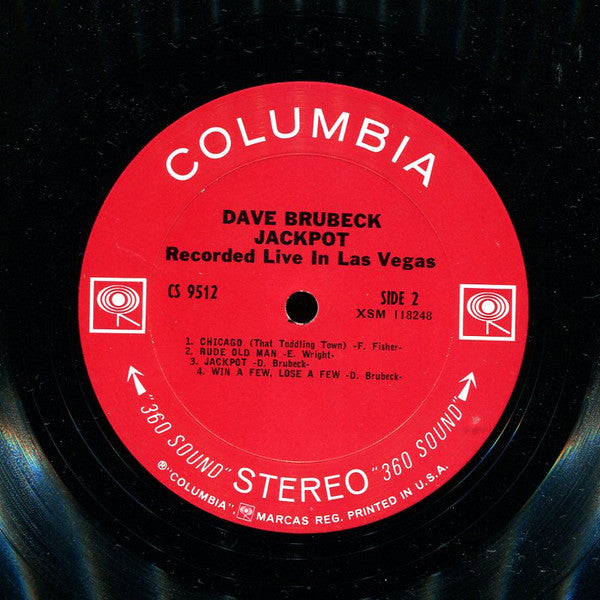 Dave Brubeck : Jackpot (LP, Album, Ter)