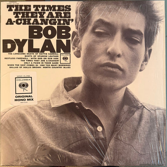Bob Dylan : The Times They Are A-Changin' (LP, Mono, RE, 140)