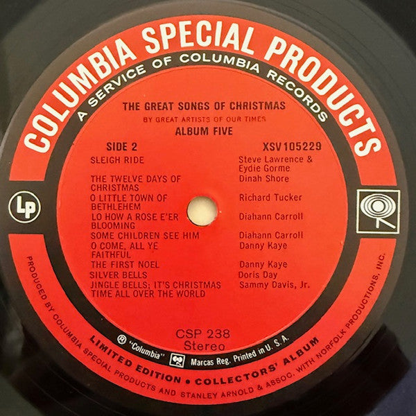 Various : The Great Songs Of Christmas, Album Five (LP, Comp, Ltd, No )