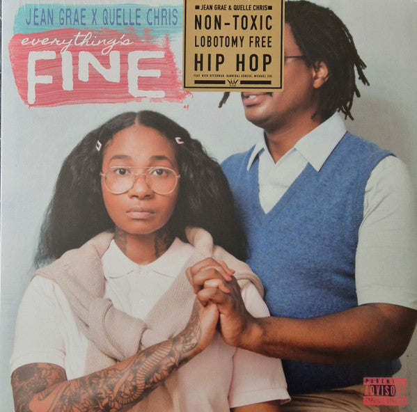 Jean Grae & Quelle Chris : Everything's Fine (LP, Album, RE, Tri)