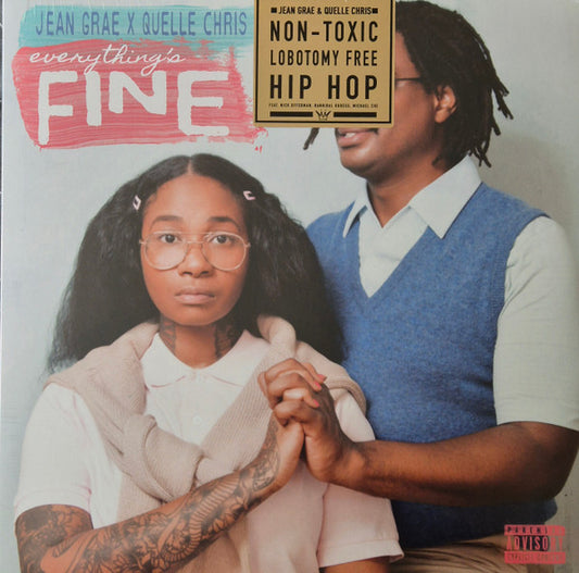 Jean Grae & Quelle Chris : Everything's Fine (LP, Album, RE, Tri)