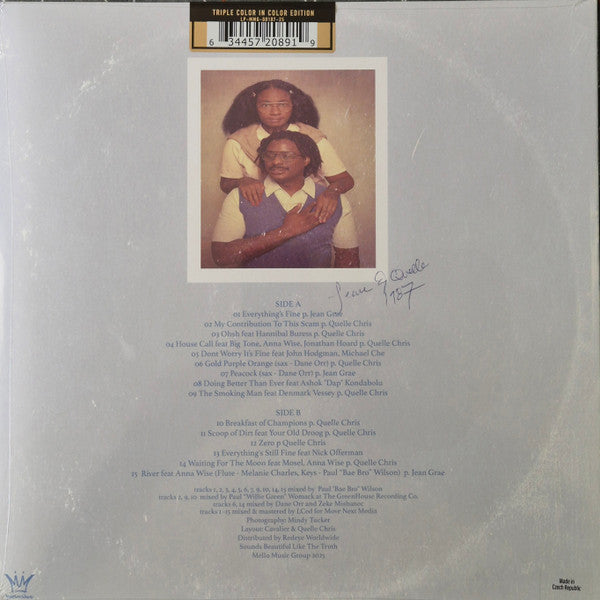 Jean Grae & Quelle Chris : Everything's Fine (LP, Album, RE, Tri)