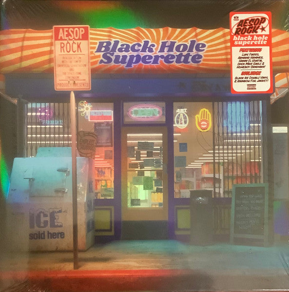 Aesop Rock : Black Hole Superette (2xLP, Album, Bla)