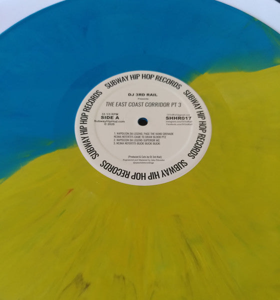 DJ 3rd Rail : The East Coast Corridor Pt. 3 (12", EP, Ltd, Bri)