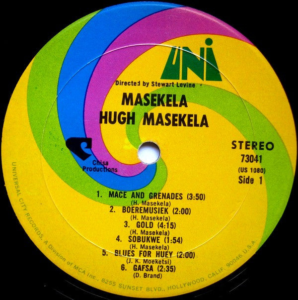 Hugh Masekela : Masekela (LP, Album)