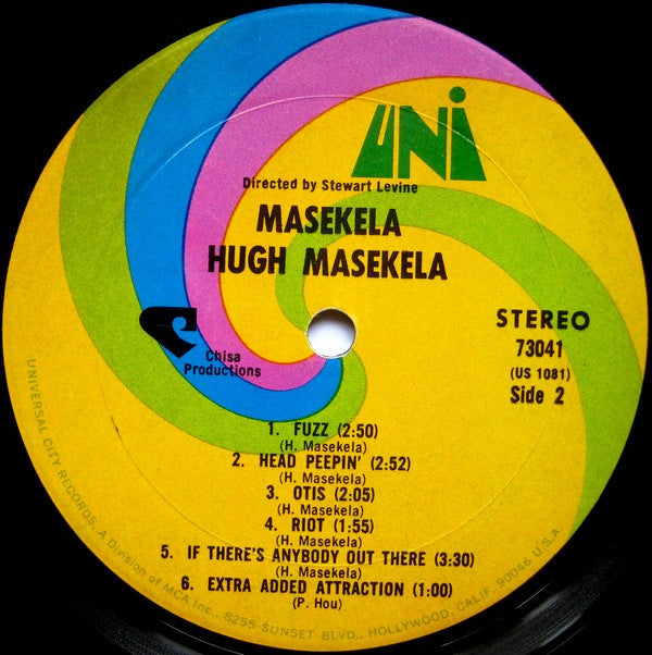 Hugh Masekela : Masekela (LP, Album)