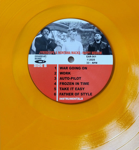 Jyroscope : Happy Medium (LP, EP, Num, Cle)