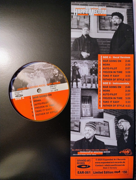Jyroscope : Happy Medium (LP, EP, Num, Cle)