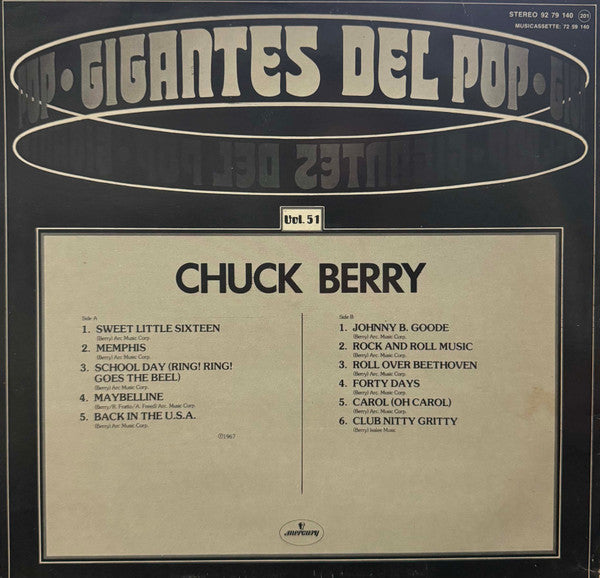 Chuck Berry : Gigantes Del Pop - Vol. 51 (LP, Album)