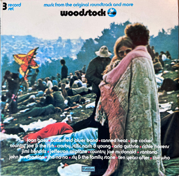 Various : Woodstock - Music From The Original Soundtrack And More (3xLP, Album, Club, RE, Tri)
