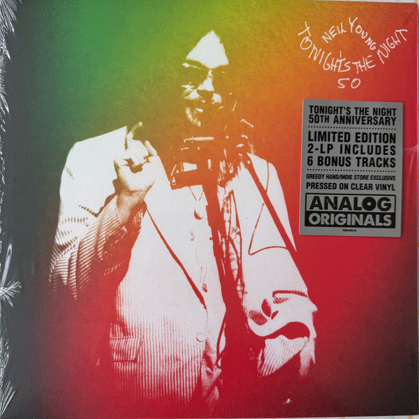 Neil Young : Tonight's The Night 50 (LP, Album, RE, Cle + LP, S/Sided, Etch, Cle + Ltd)