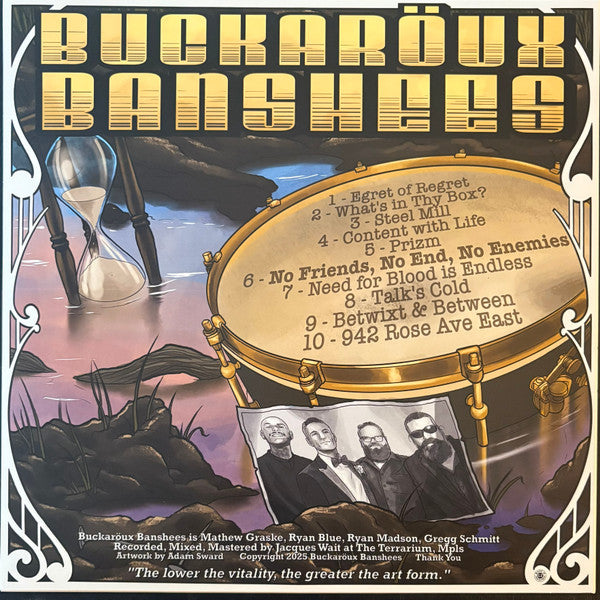 Buckaroux Banshees : No Friends, No Ends, No Enemies (LP)