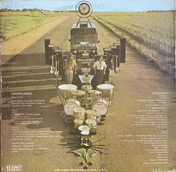 Pink Floyd : Ummagumma (2xLP, Album, Gat)