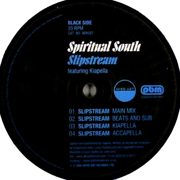 Spiritual South : Slipstream / Stars (12")