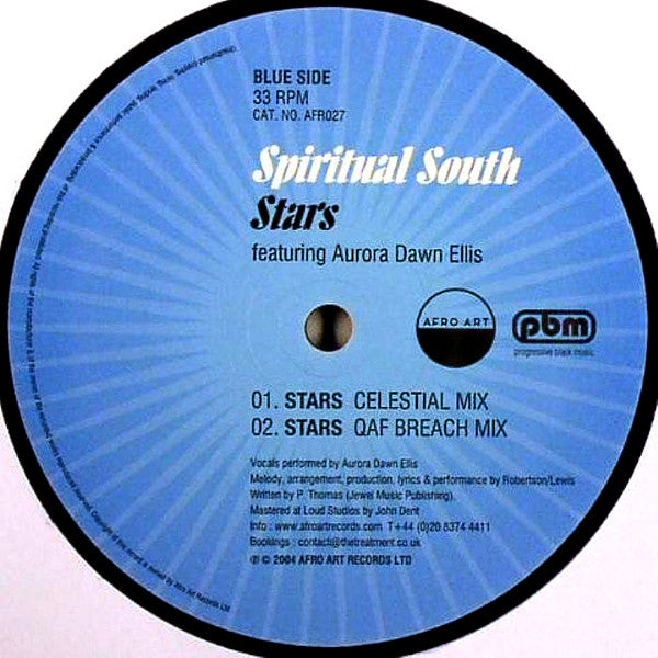 Spiritual South : Slipstream / Stars (12")