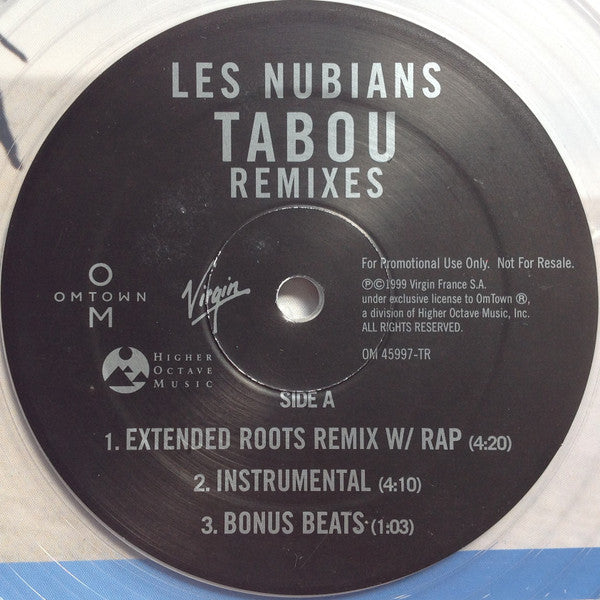 Les Nubians : Tabou (Remixes) (12", Promo, Cle)