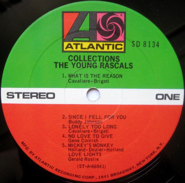 The Young Rascals : Collections (LP, Album, RP)