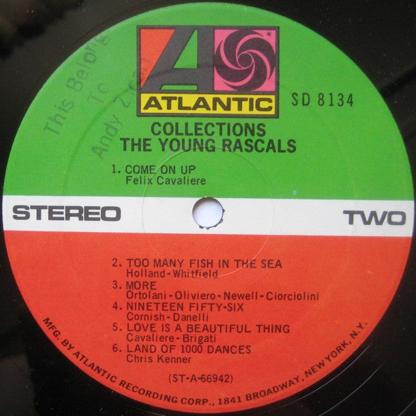 The Young Rascals : Collections (LP, Album, RP)