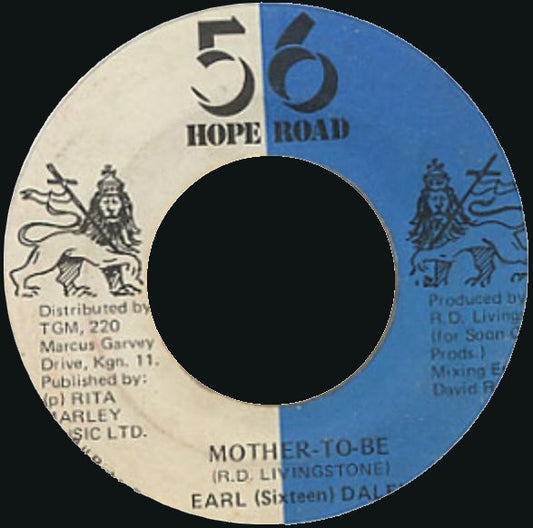 Earl Daley : Mother-To-Be (7")