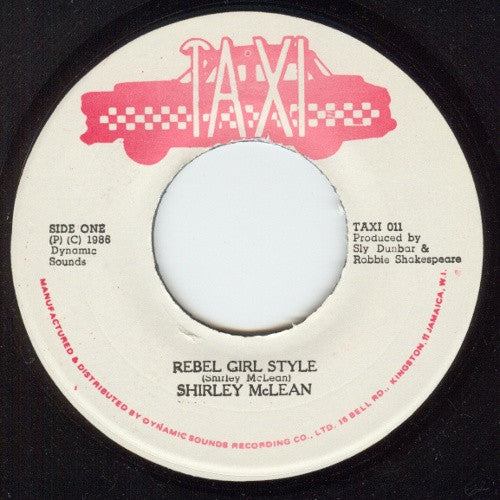 Shirley McLean : Rebel Girl Style (7")