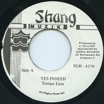 Tumpa Lion : Yes Indeed (7")