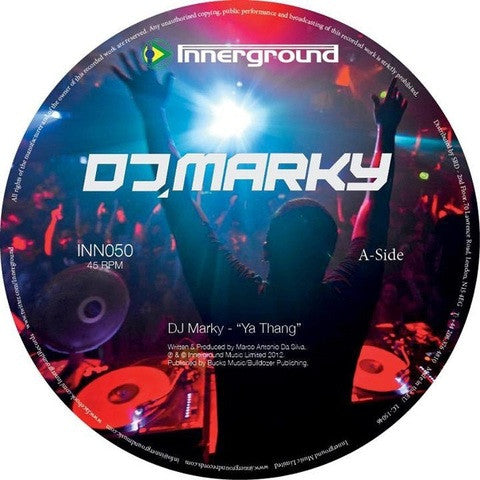 DJ Marky : Ya Thang (12", Pic)