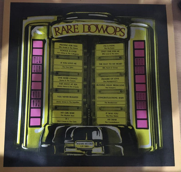 Various : Rare DoWops (LP, Comp)