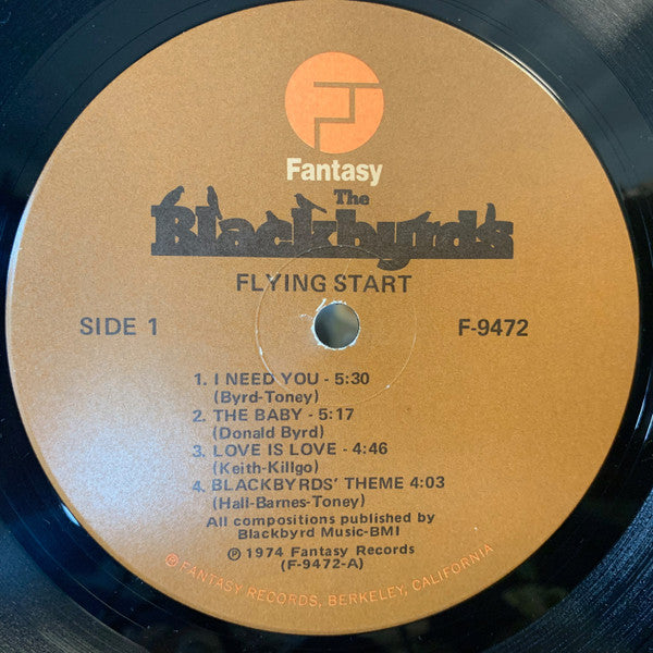 The Blackbyrds : Flying Start (LP, Album, Ind)