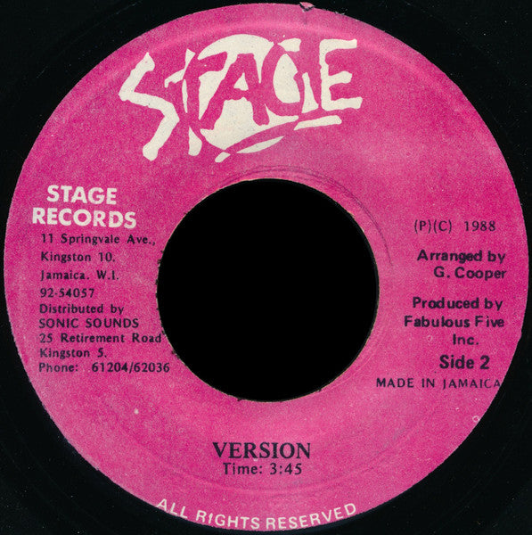 Oliver Samuels : Oliver Yu Large (7")