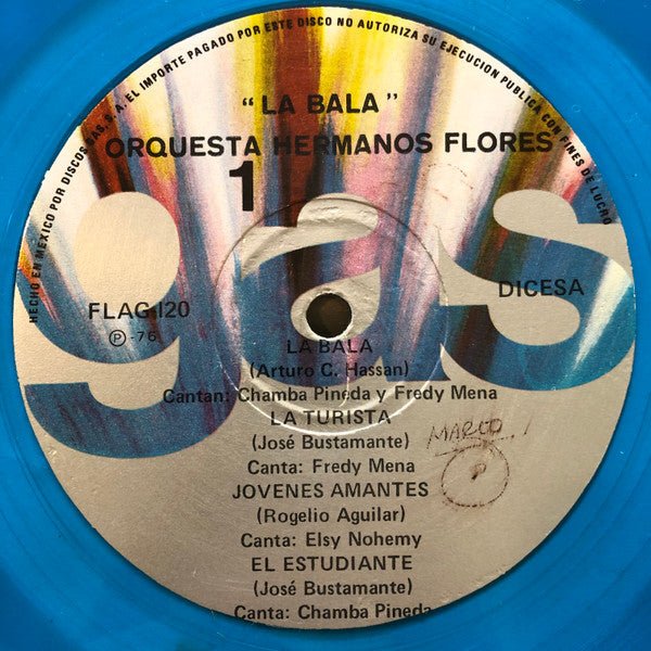 Orquesta Hermanos Flores : La Bala (LP)