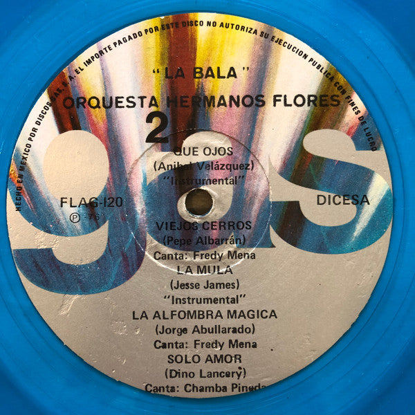 Orquesta Hermanos Flores : La Bala (LP)