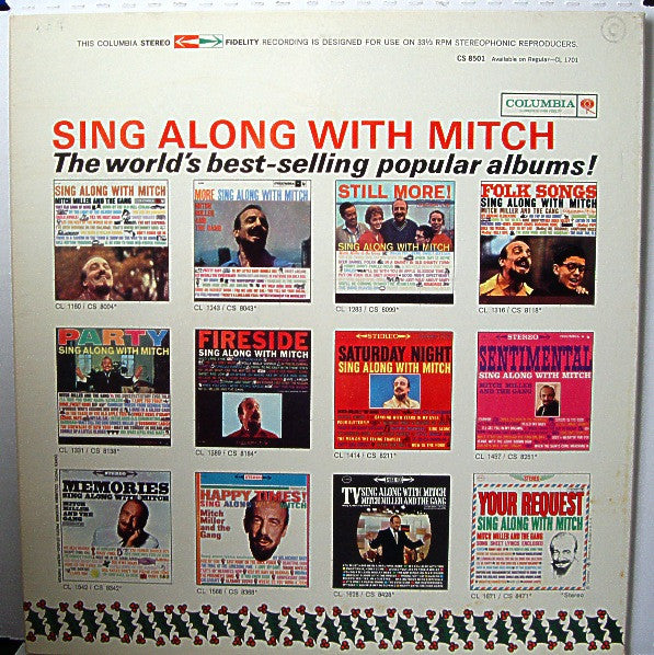 Mitch Miller And The Gang : Holiday Sing Along With Mitch (LP, Album)