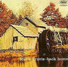 Merle Travis : Back Home (LP, Mono, RE)