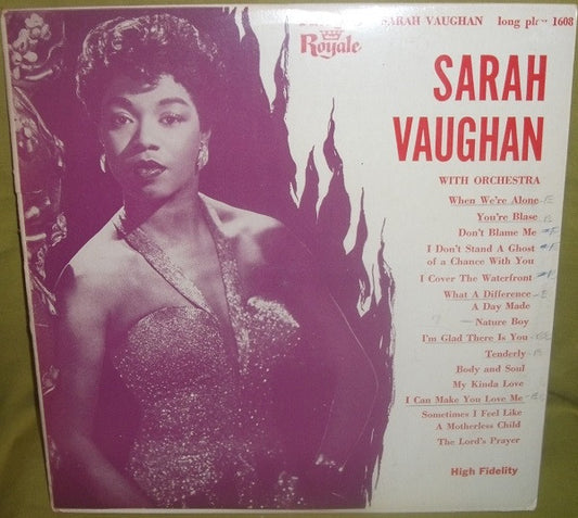 Sarah Vaughan : Sarah Vaughan (LP, Comp)