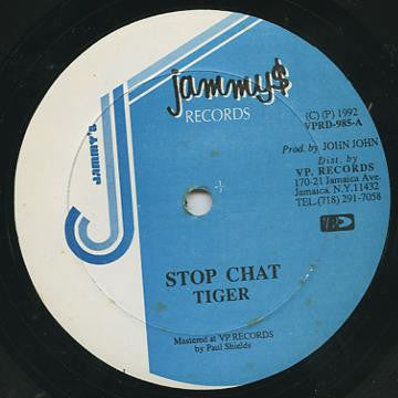 Tiger : Stop Chat (12")