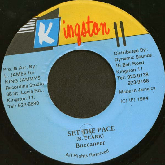 Buccaneer : Set The Pace (7")