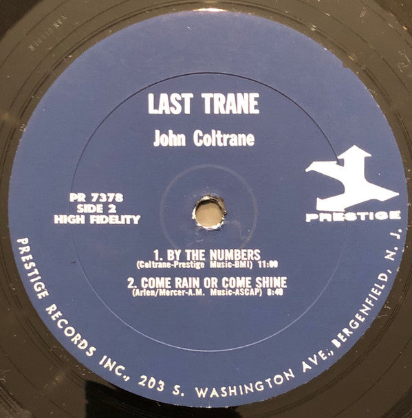 John Coltrane : The Last Trane (LP, Album, Mono)
