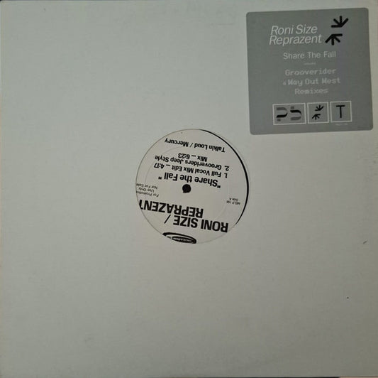 Roni Size / Reprazent : Share The Fall (12", Promo)